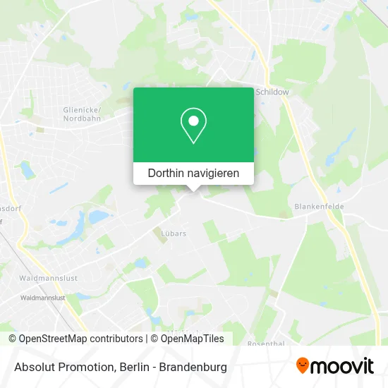 Absolut Promotion Karte