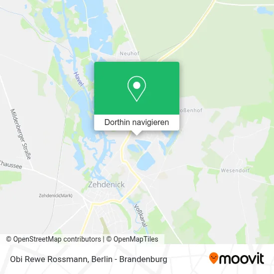 Obi Rewe Rossmann Karte