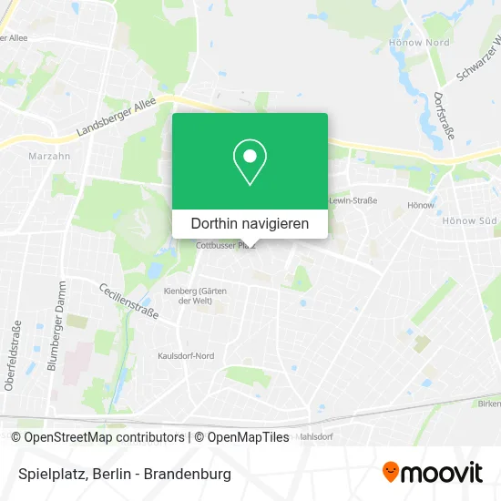 Spielplatz Karte