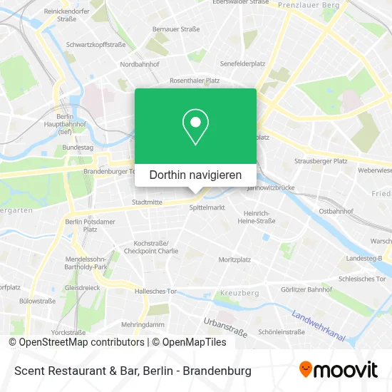 Scent Restaurant & Bar Karte