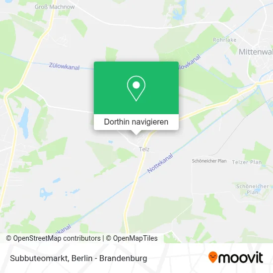 Subbuteomarkt Karte