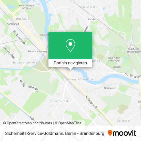 Sicherheits-Service-Goldmann Karte