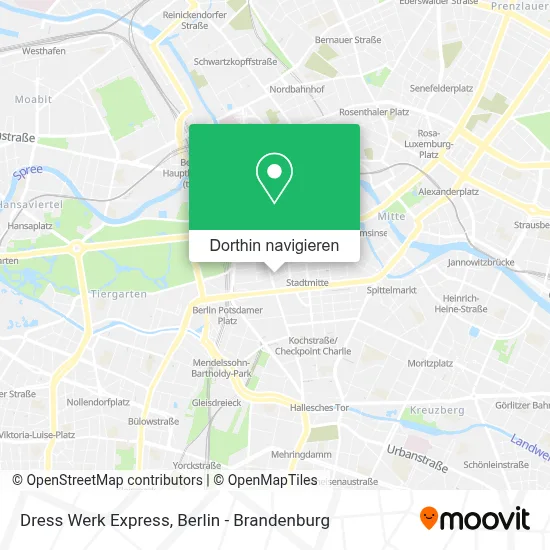 Dress Werk Express Karte
