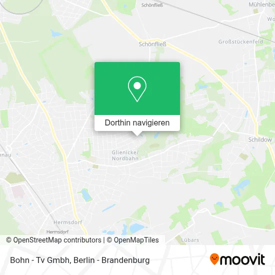 Bohn - Tv Gmbh Karte