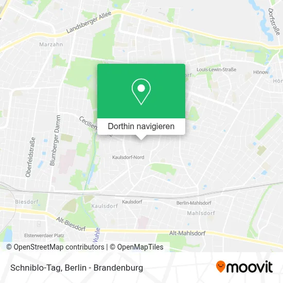Schniblo-Tag Karte