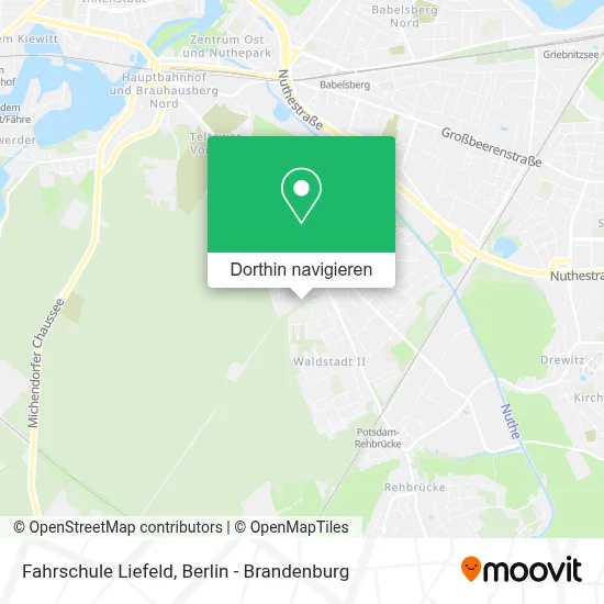 Fahrschule Liefeld Karte