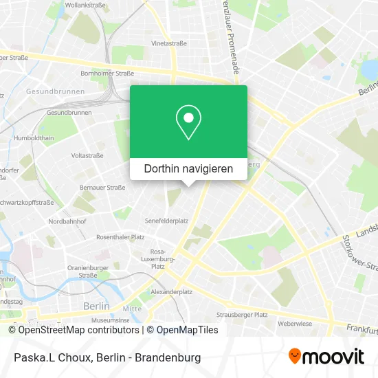 Paska.L Choux Karte