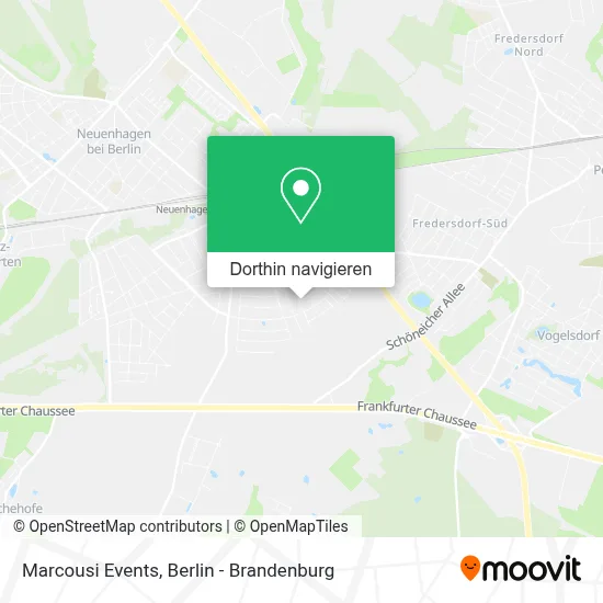 Marcousi Events Karte