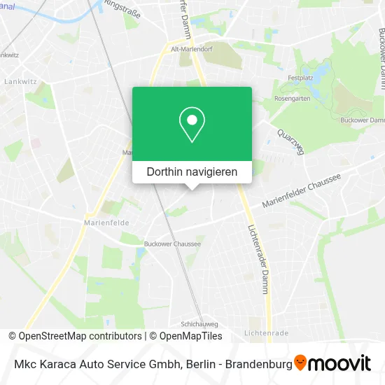 Mkc Karaca Auto Service Gmbh Karte