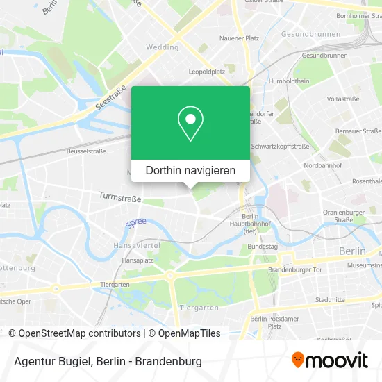 Agentur Bugiel Karte