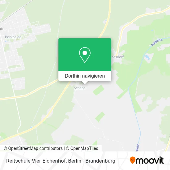 Reitschule Vier-Eichenhof Karte