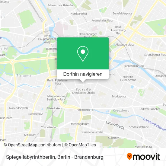 Spiegellabyrinthberlin Karte