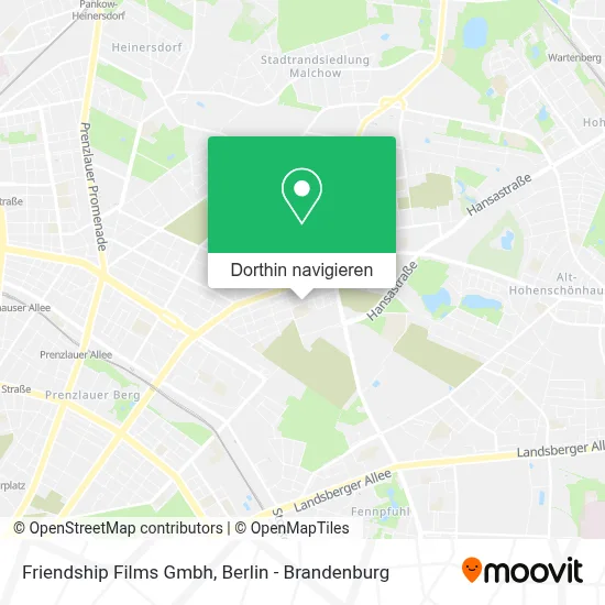 Friendship Films Gmbh Karte
