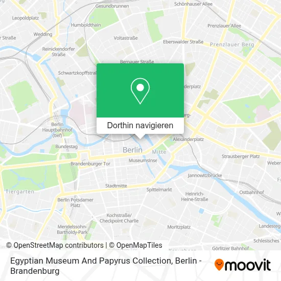 Egyptian Museum And Papyrus Collection Karte