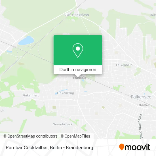 Rumbar Cocktailbar Karte