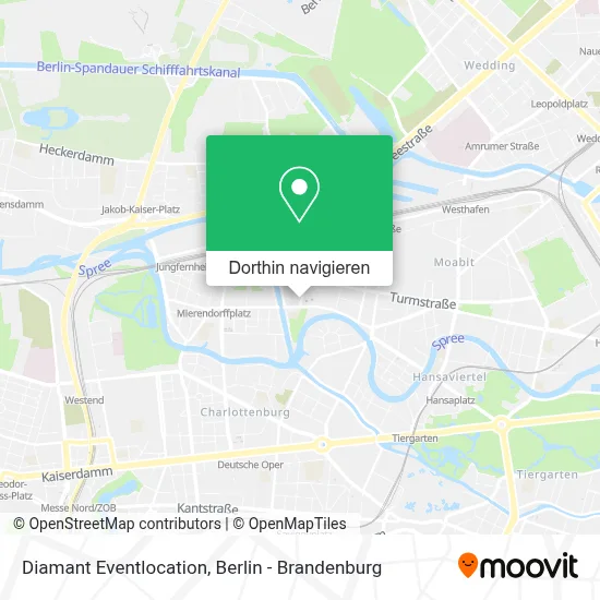 Diamant Eventlocation Karte