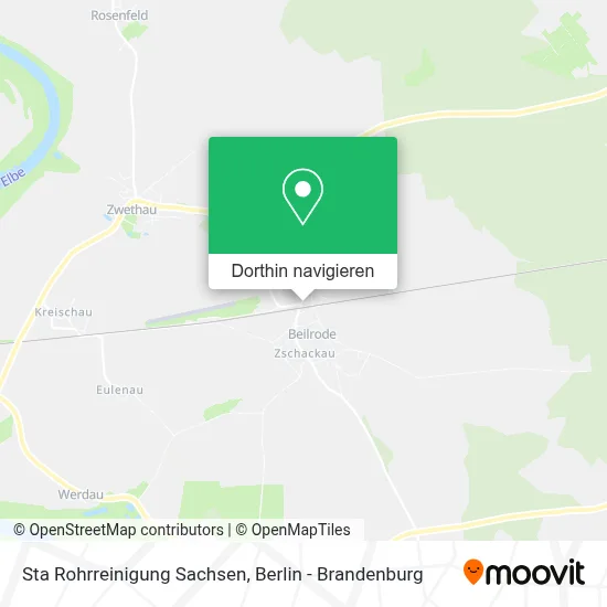 Sta Rohrreinigung Sachsen Karte