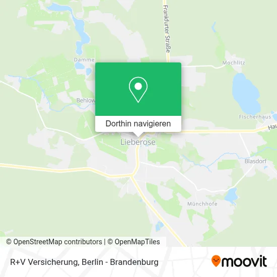 R+V Versicherung Karte