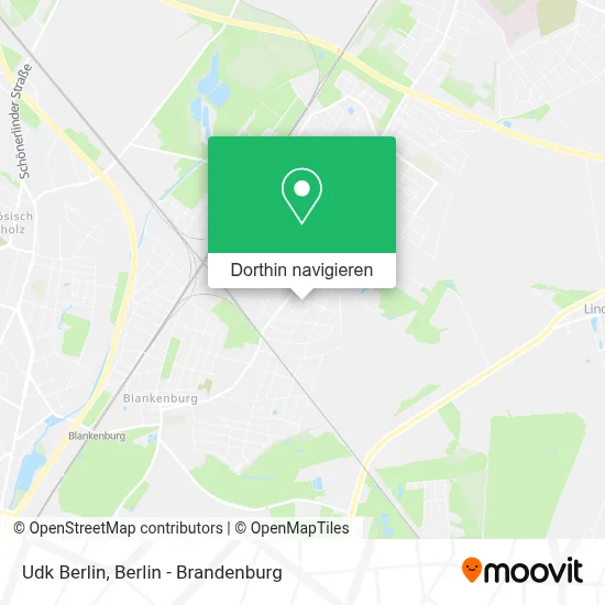Udk Berlin Karte