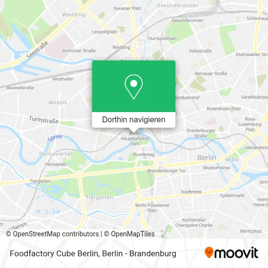Foodfactory Cube Berlin Karte