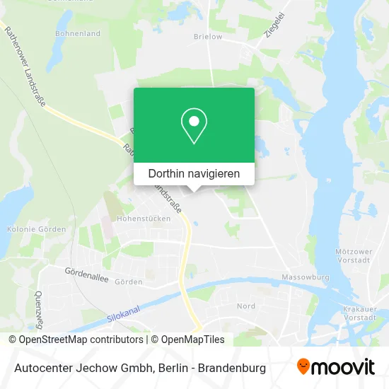 Autocenter Jechow Gmbh Karte