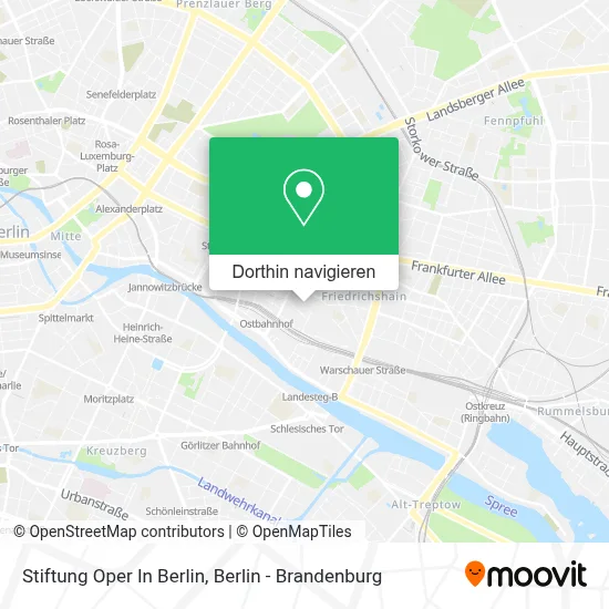 Stiftung Oper In Berlin Karte