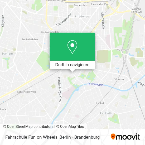 Fahrschule Fun on Wheels Karte
