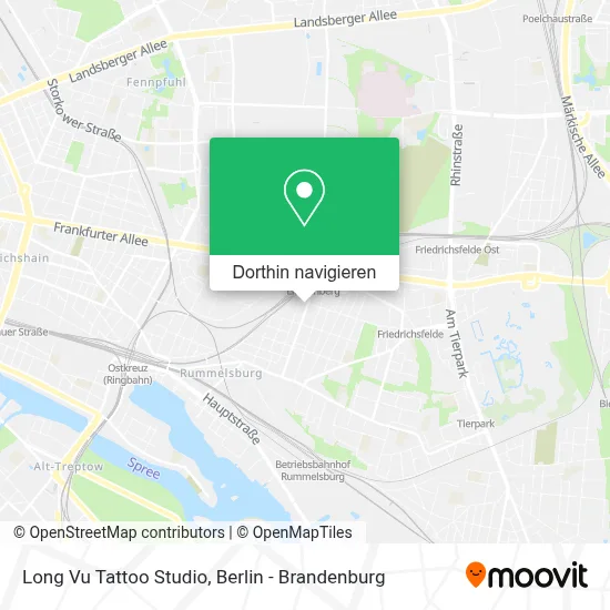 Long Vu Tattoo Studio Karte