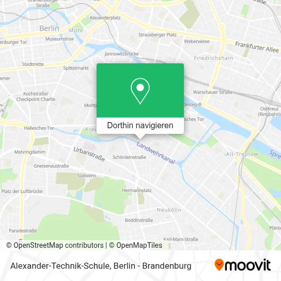 Alexander-Technik-Schule Karte