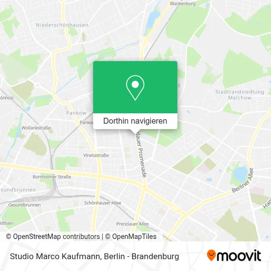 Studio Marco Kaufmann Karte