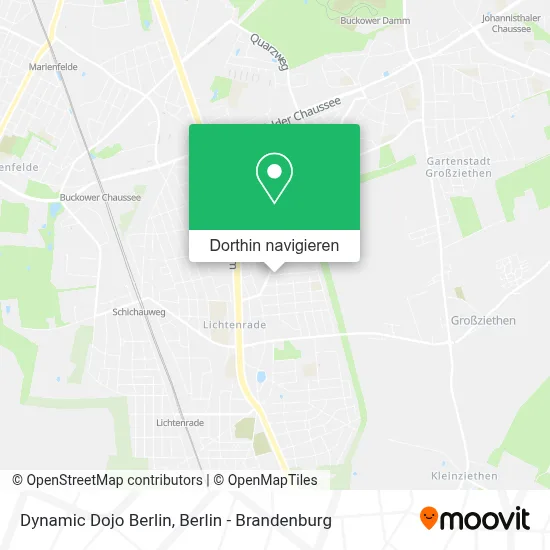 Dynamic Dojo Berlin Karte