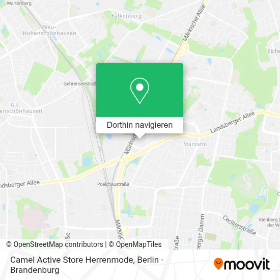 Camel Active Store Herrenmode Karte