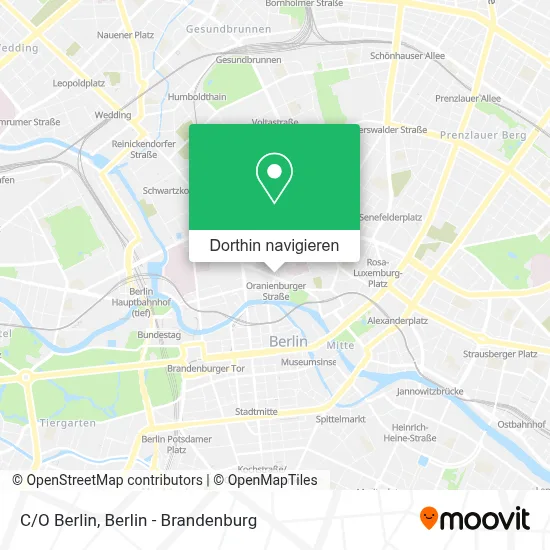 C/O Berlin Karte