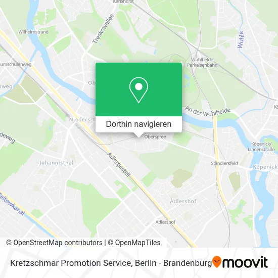 Kretzschmar Promotion Service Karte