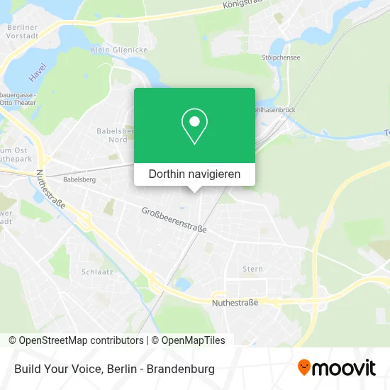 Build Your Voice Karte