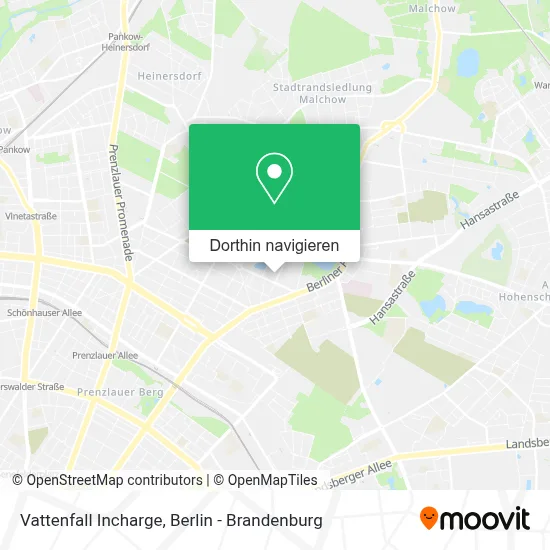 Vattenfall Incharge Karte