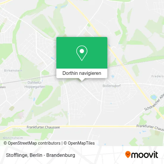 Stofflinge Karte