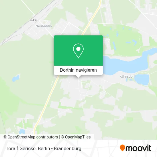 Toralf Gericke Karte