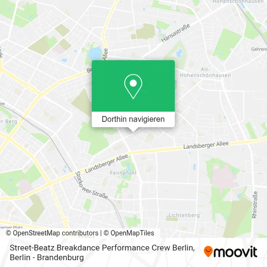 Street-Beatz Breakdance Performance Crew Berlin Karte