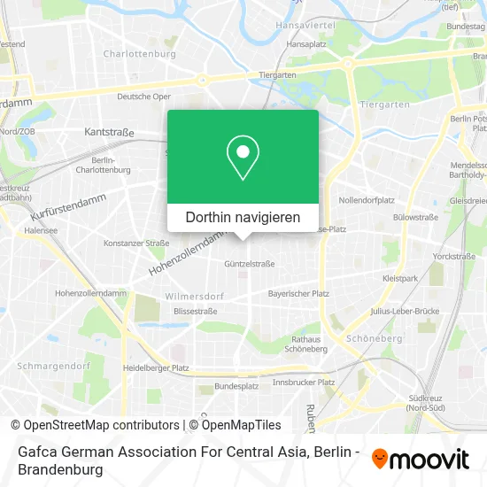 Gafca German Association For Central Asia Karte