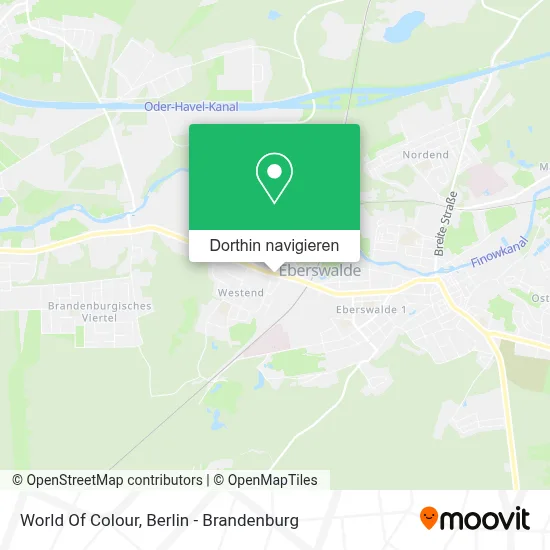 World Of Colour Karte