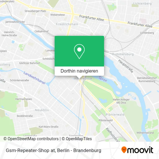 Gsm-Repeater-Shop at Karte
