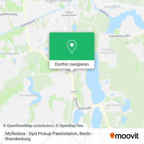 Myflexbox - Dpd Pickup Paketstation Karte