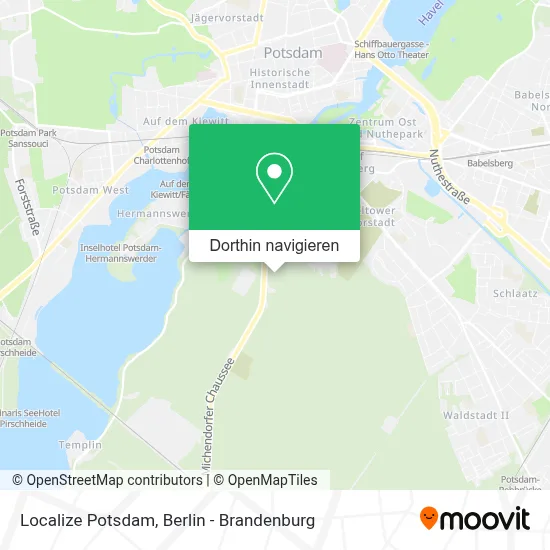 Localize Potsdam Karte