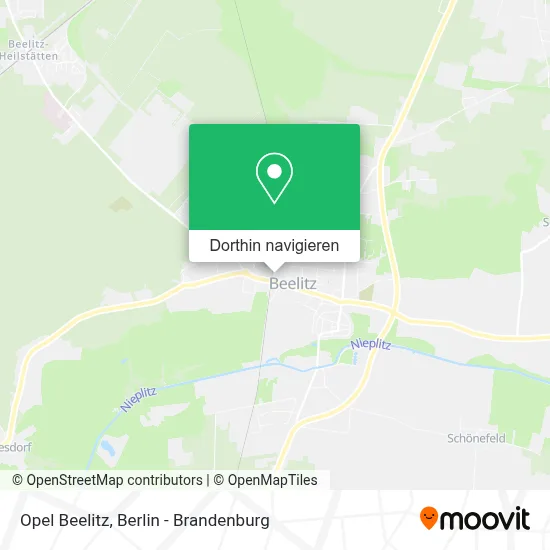 Opel Beelitz Karte