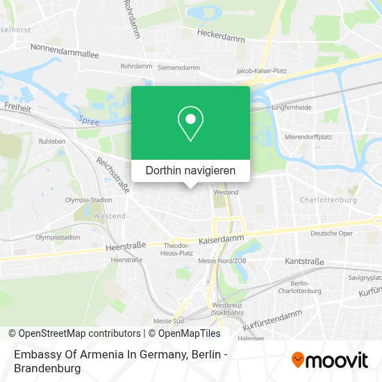 Embassy Of Armenia In Germany Karte