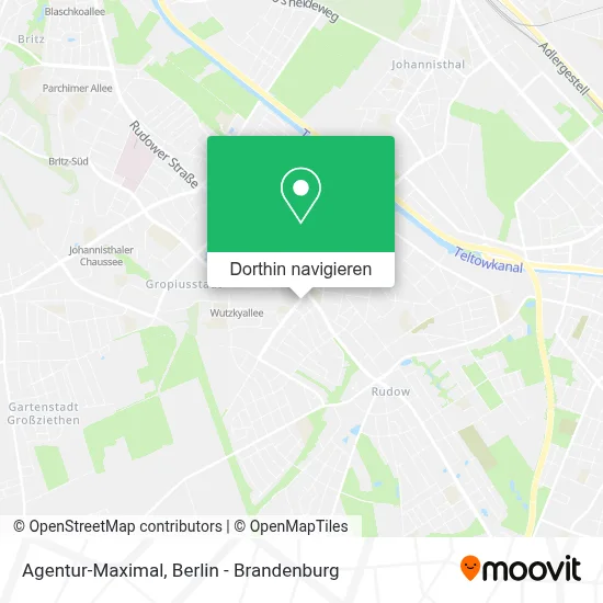 Agentur-Maximal Karte