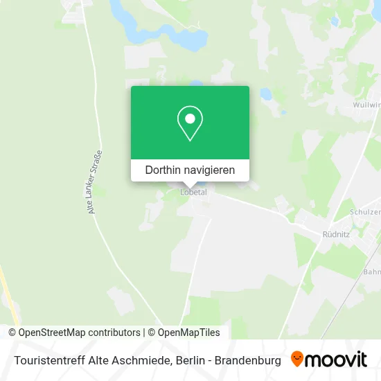 Touristentreff Alte Aschmiede Karte