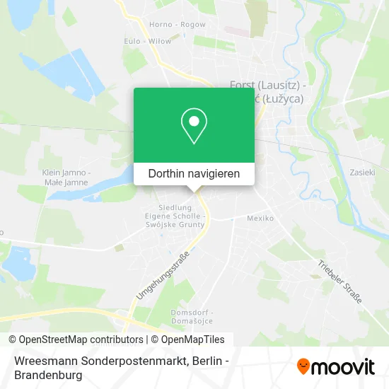 Wreesmann Sonderpostenmarkt Karte
