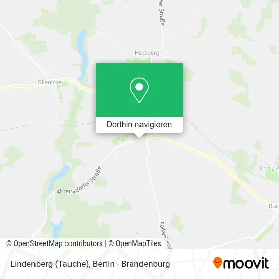 Lindenberg (Tauche) Karte